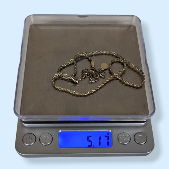 LOFT Dainty Rope Chain Choker Necklace - Picture 5 of 5